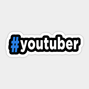 Hashtag Youtuber Sticker